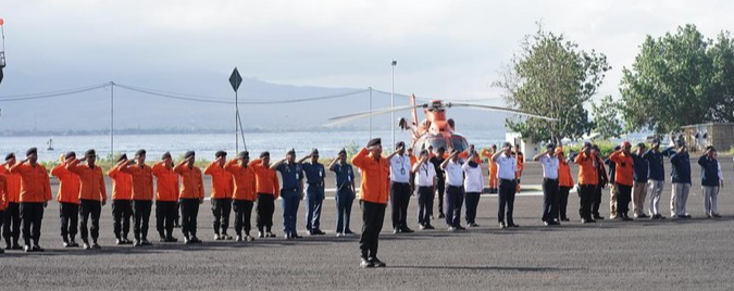 Basarnas Gelar Latihan Gabungan Situasi Darurat Laut di Banyuwangi